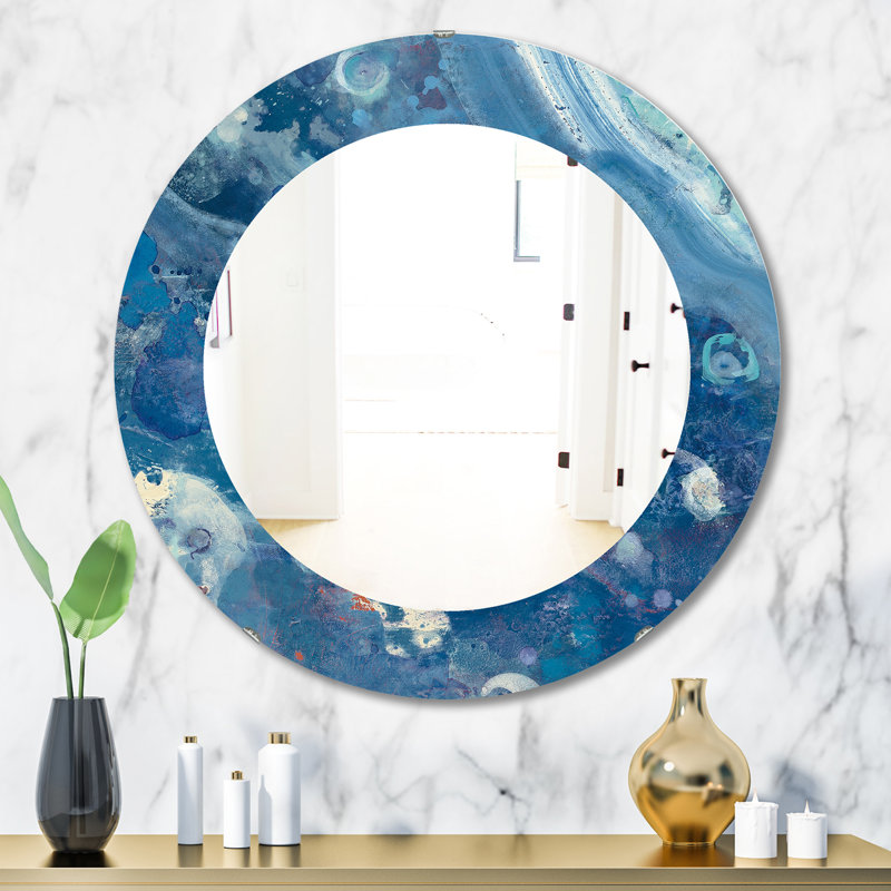 Miroir décoratif Water III, H 31,5 po x l po
