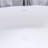 66.9 Inch Freestanding Solid Surface Soaking Bathtub
