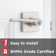 Kwikset Ladera Keyed Door Lever with SmartKey