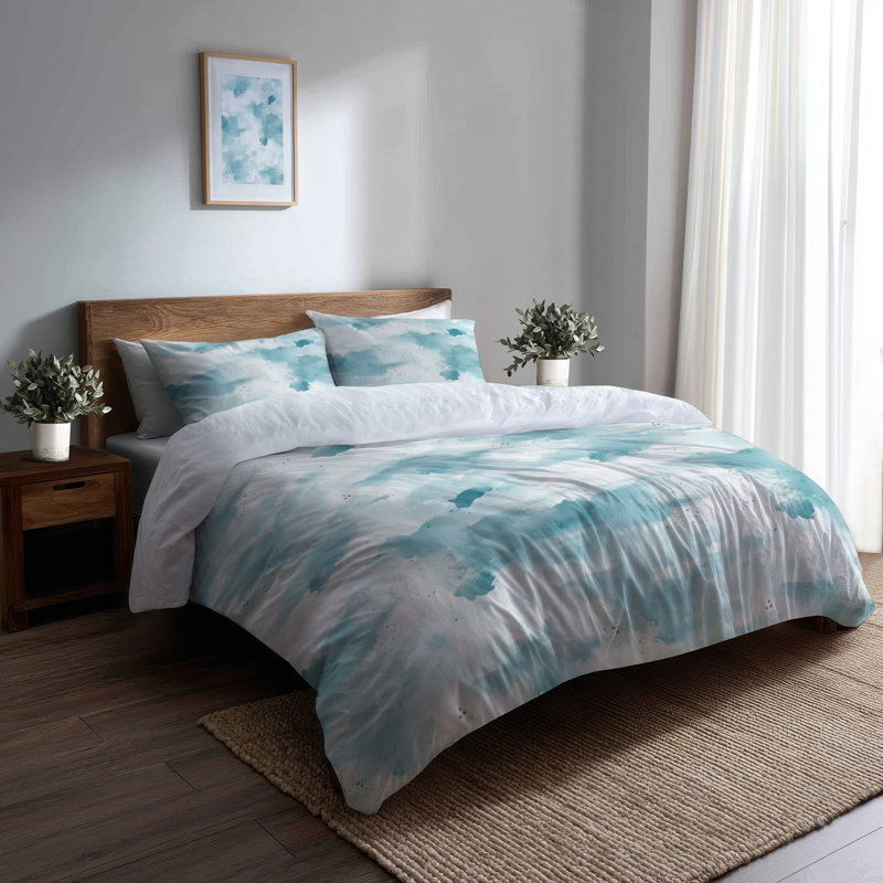 Ensemble de literie 4 pièces Coastal, King Comforter + 3 Additional Pieces