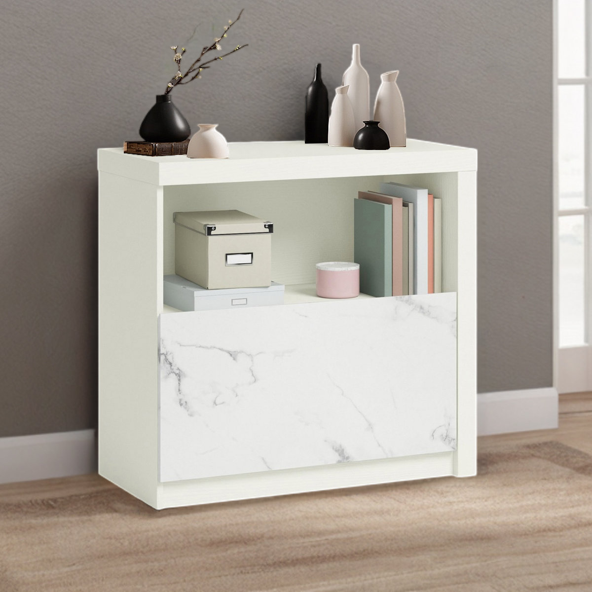 Hokku Designs 31.42'' Wide 1 -Drawer File Cabinet | Wayfair