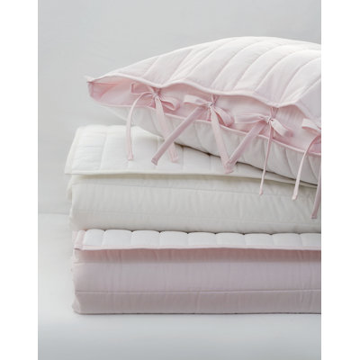 Pink 100% Cotton Coverlet
