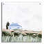  «House On A Hill 2» par Emma Scarvey, art mural en verre acrylique, 24 po x 24 po-509001252