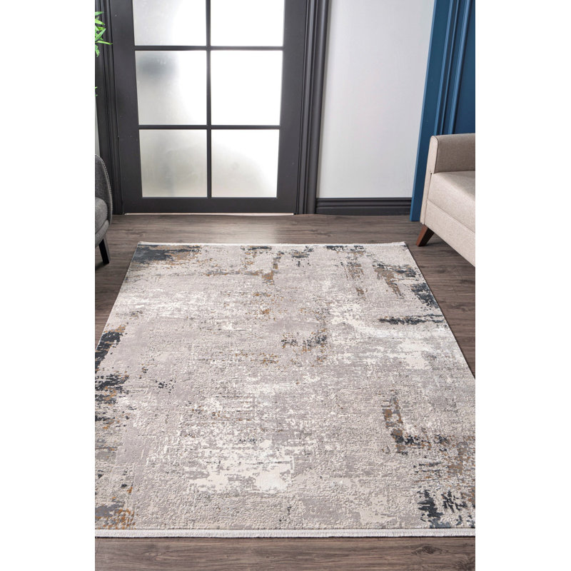 Luxurious Woven Carpet, Cream Color, 31.5 x 59.1 inches | Viscose & Acrylic Blend, 2500 g/m², 0.3 inches Pile Height | Cotton/Jute Backing, 1,500,000 Thread Points | Perfect for Living Room & Bedroom Décor