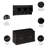 Kierra Hall Tree 40'' Wide with Bench, Wall Coat Rack, and Shoe Storage-94283683