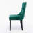 Tufted Velvet Wing Back Side Dining Chairs-747323165-747323166