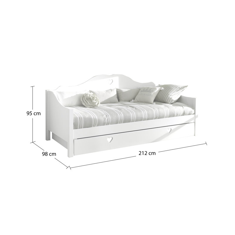 Amori European Single (90 X 200 Cm) Standard-Betten with Storage Included