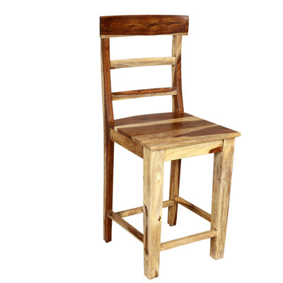 Traci Solid Wood Counter Stool