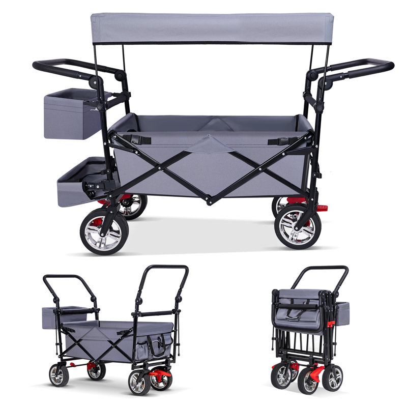 La poussette pliable ultime pour chariot extérieur - le compagnon d'aventure de votre famille!