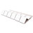 Cube 2" x 2" Matte Porcelain Mosaic Floor and Wall Tile