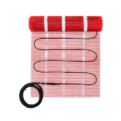 Floor Heating Mat, 20 Sq. ft, Electric Radiant In-Floor Heated Warm System