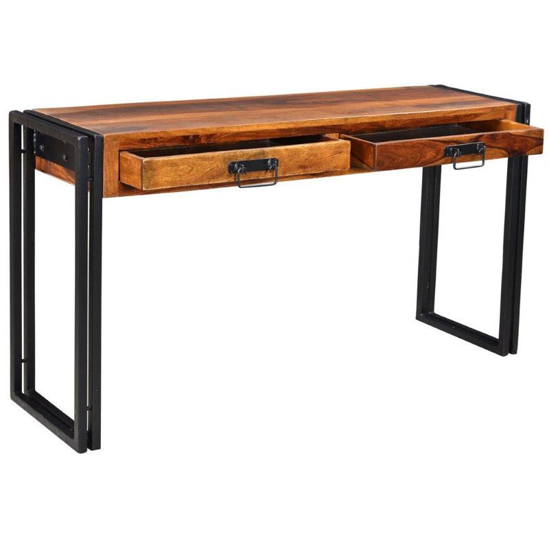 Janay 60'' Solid Wood Top Console Table