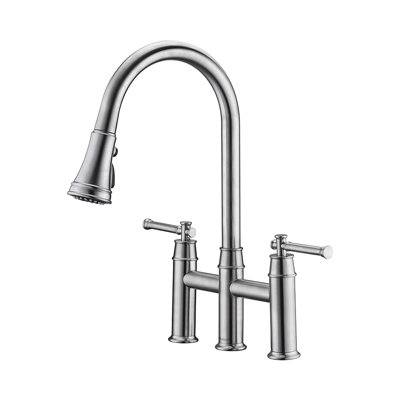 8” Double Handle Kitchen Faucet