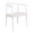 Kazbah 18.9'' H Leather Upholstered Armchair-396131421