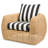 Sydney Casavant Outdoor Patio Club Chairs - Canvas Cabana-1961795138