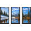 Mt. Rainier Vista par Michael Broom - Photographie de cadre 3 pièces-1932706191
