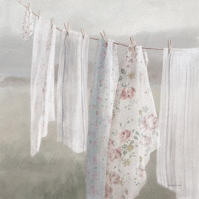 Laundry Day I Neutral sur impression sur toile