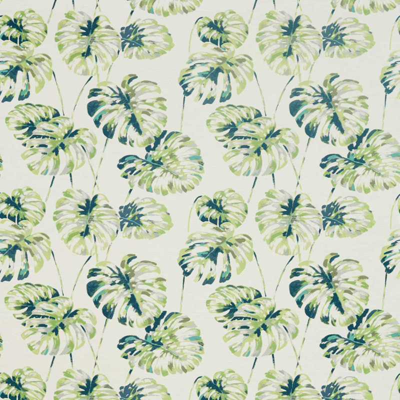 Kelapa Fabric, Emerald/Zest