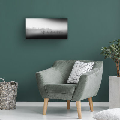 Bolog Nic Keller Eight Trees In The Mist Canvas Art