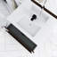 Meuble-lavabo mural 36 po avec lavabo à surface solide intégré-1164546651