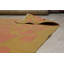 6x8 Coral Flat Weave Wool Focal Point Cascade Geometric Modern Contemporary Carpet Rug