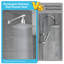 Pomme de douche murale Universal