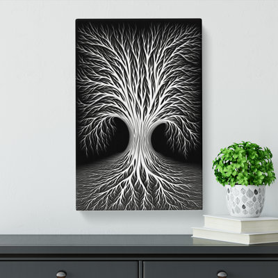 Weeping Willow Op - Wrapped Canvas