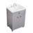 Breitkoff 24'' Single Bathroom Vanity with Ceramic Top-987957680