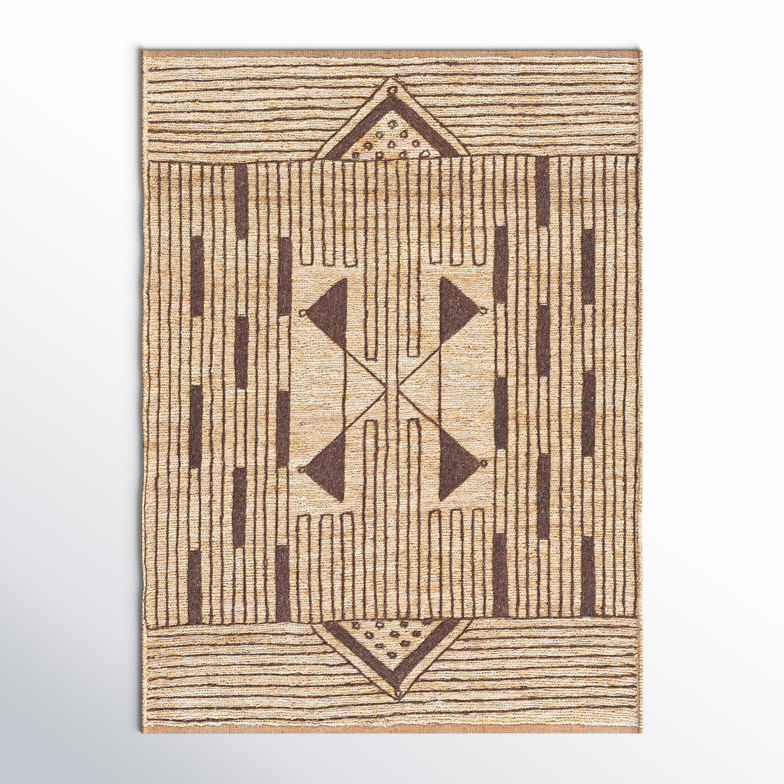 Boman Handmade Rug, Rectangle 8'10" x 12'