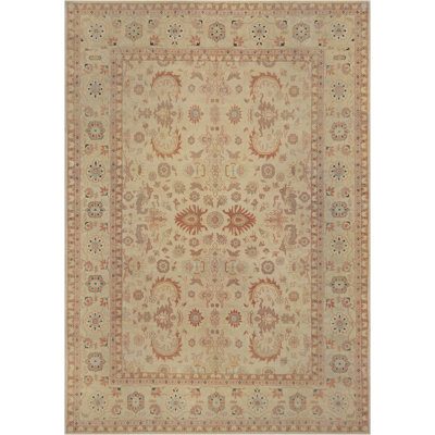 Agra One-of-a-Kind 8' X 12' Wool Area Rug in Beige
