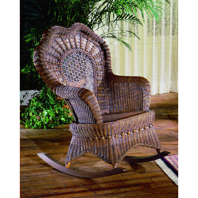 Serpentine Rocking Chair by Bayou Breeze