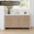 Lala 60" Single Bathroom Vanity with Grain White Engineered Stone Countertop without Mirror-1854023470