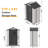 5 ft. x 3 ft. Resin Outdoor Storage Shed with Lockable Door and Floor-125119524
