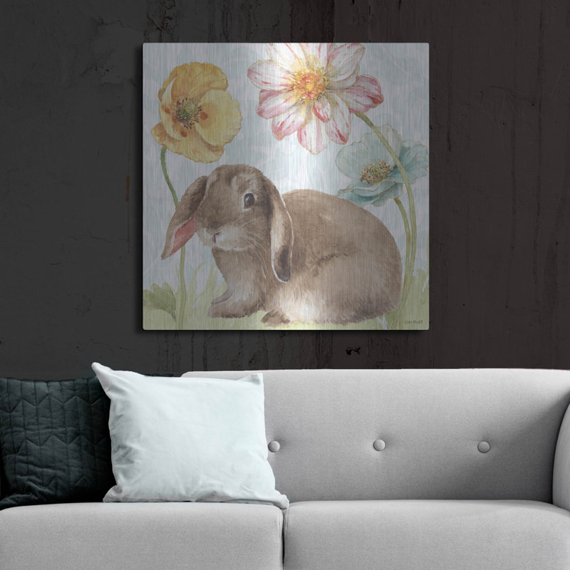 «Spring Softies Bunnies III» par Lisa Audit, H 36 po x l 36 po