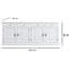 Russellville 230cm Sideboard