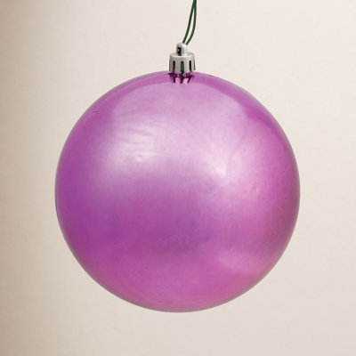 Plastic Ball Ornament (4-Piece)