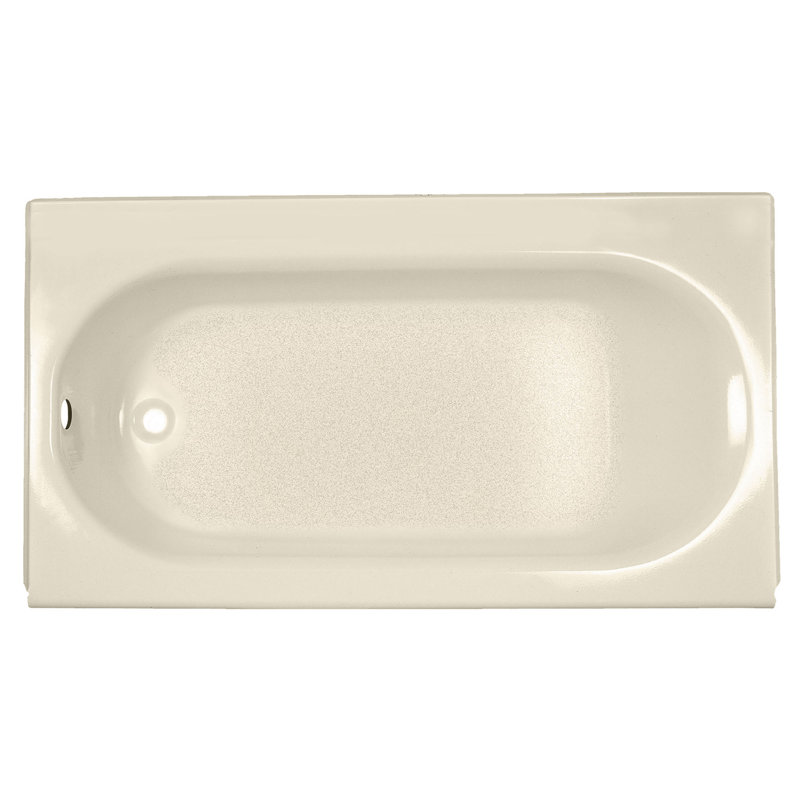 Princeton 60'' x 34'' Soaking Americast Bathtub, Bone, Left