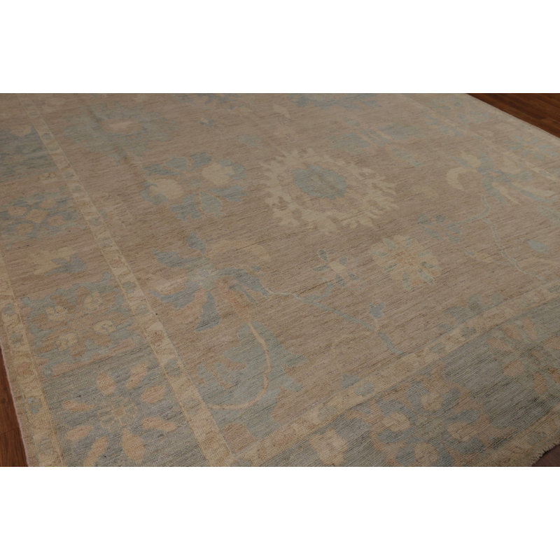 Vegetable Dye Oushak Turkish Area Rug