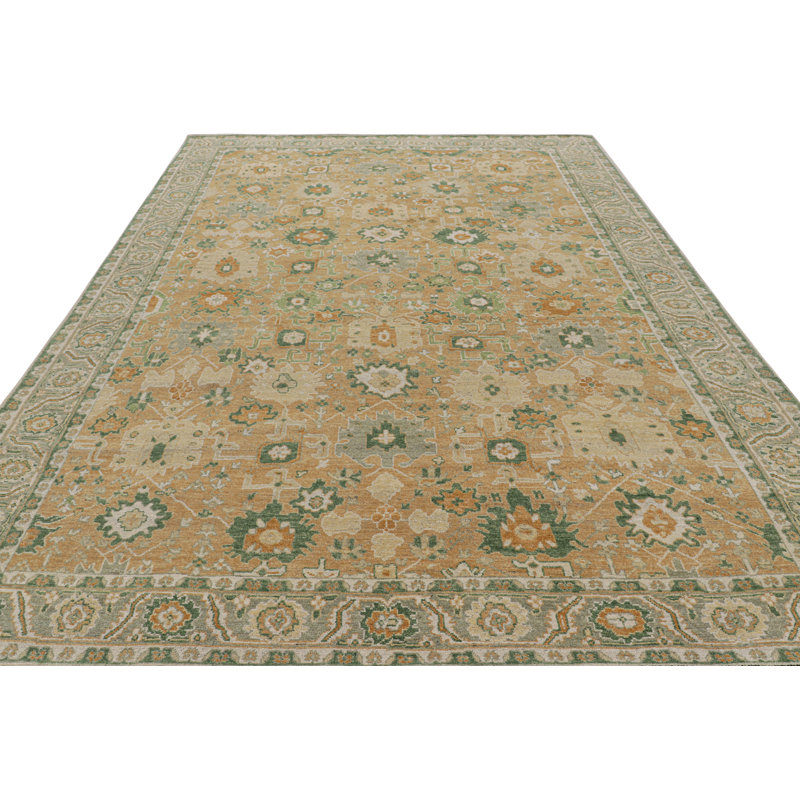 Wool Camouflage Area Rug