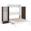 Lit escamotable escamotable élégant avec placard, tiroirs et table-1760263835