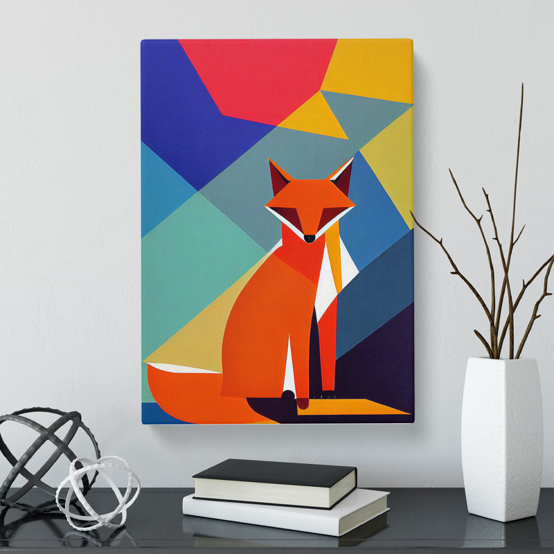 Mr Fox Abstract Vol.3 - Wrapped Canvas, 76cm H x 50cm W x 3cm D
