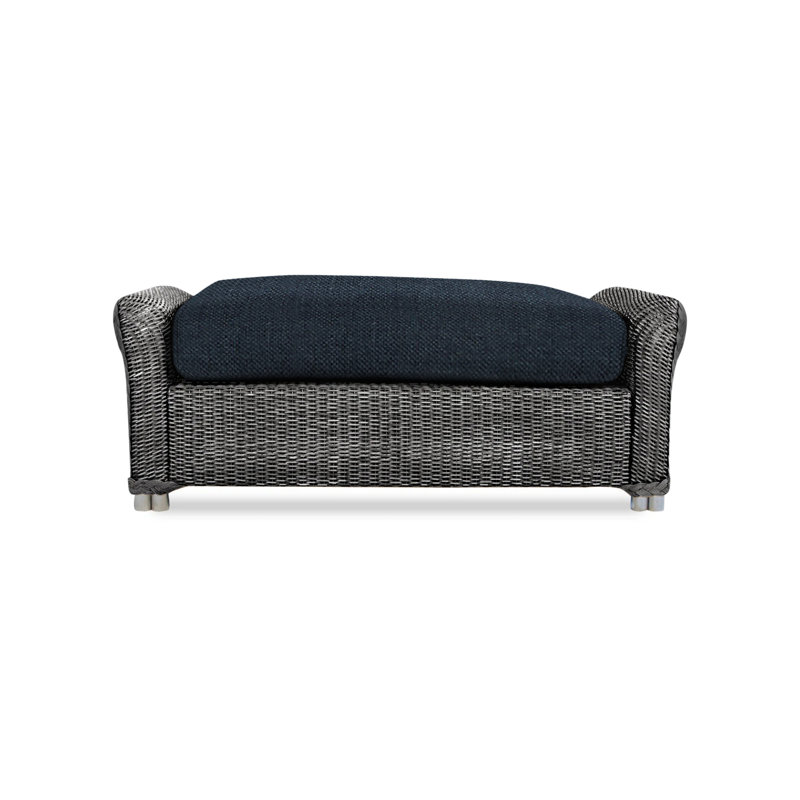 Reflections Outdoor Ottoman, Sandberg Flax, Mink