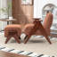 Fauteuil avec repose-pieds Bula-1798975918