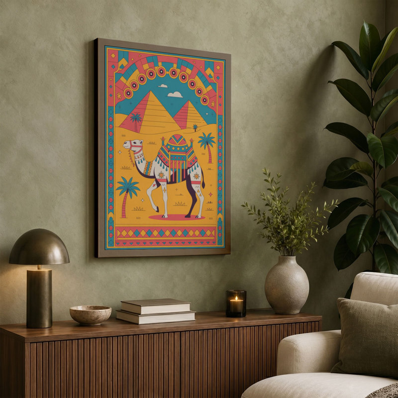 Print, 36x24 - 91.4 x 61.0 cm, Ochre Border