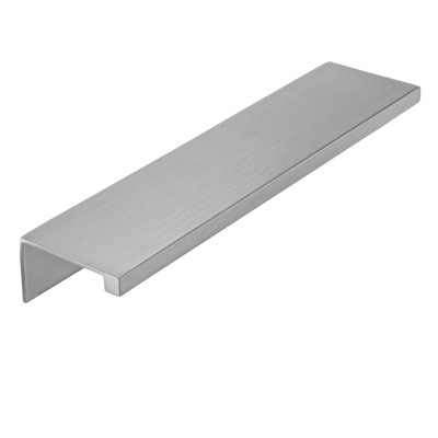 Ethan 4" Center to Center Satin Nickel Edge Drawer Pull
