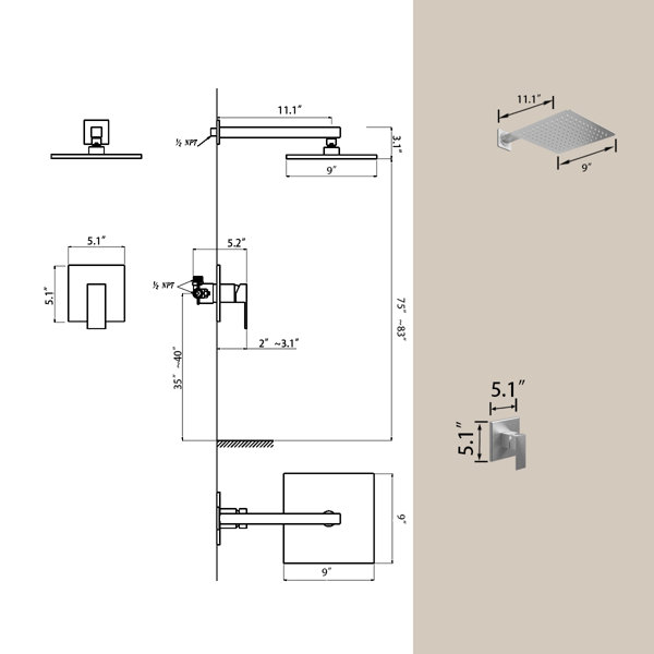 Dimensions du produit