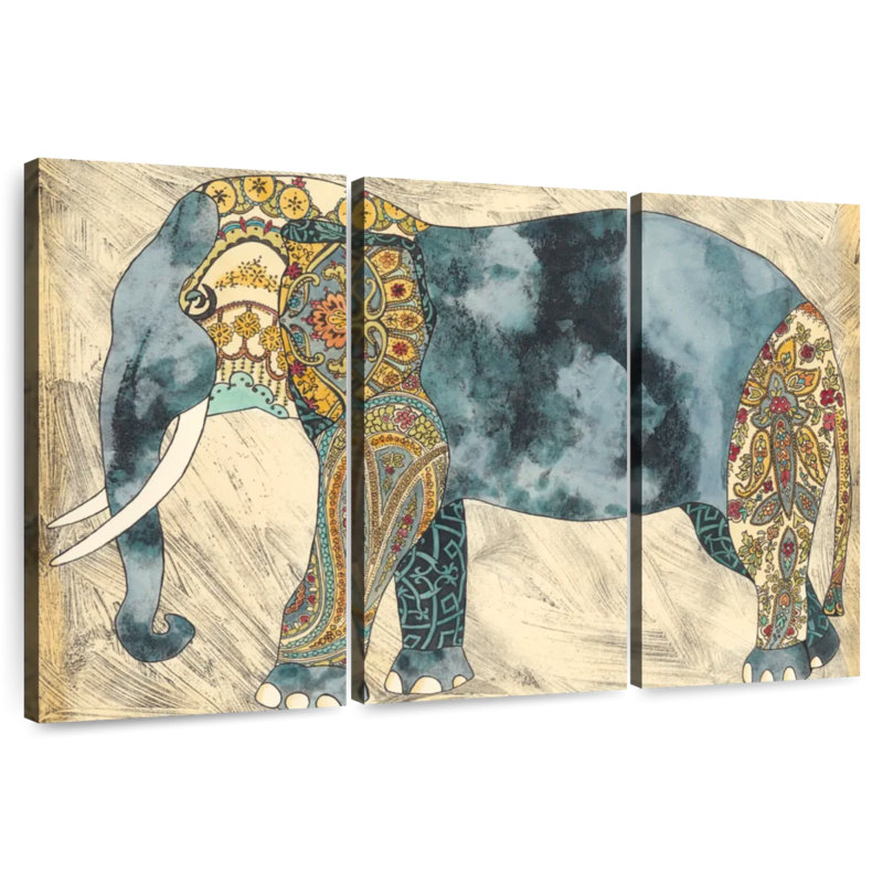 Brampt Royal Elephant, 48" H x 74" W