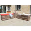 Chambersville Solid Wood Pine Outdoor Bench-377558815