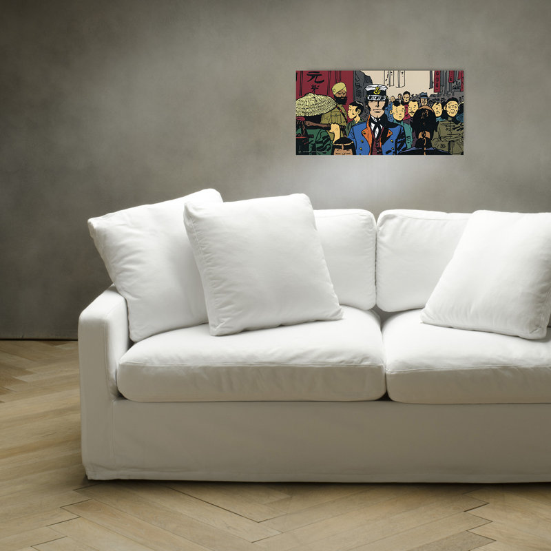 Pratt - No Frame Print on Wood, 50cm H x 100cm W x 1.8cm D