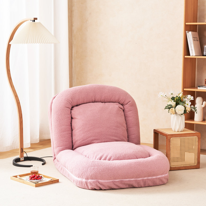 Lit triple rabattable en rose attrayant. 18 réglages réglables. Structure en métal et bourre en coton. Une expérience d'assise complète. Taille agrandie. Polyvalent pour de multiples occasions. Faibles frais d'expédition. 30,7 H,
